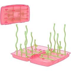 Kiokids Drain-Bottiglie Rosa