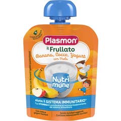 Plasmon Nutri Mune Banana Cocco Yogurt Mela Bio 85g