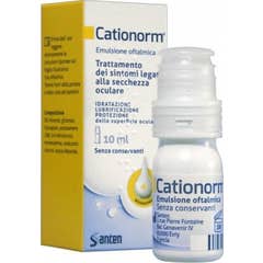 Santen Cationorm Emulsión Oftalmica Sin Conservantes 10ml