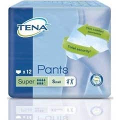 Tena Slip Cambio Completo Pantalón Super S 12 uds