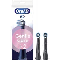Oral-B Io Recambio Gentle Care Negro 2 uds