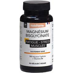 Nat&Form Bisglicinato de Magnesio 1500mg 90 Perlas