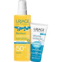 Uriage Pack Bariésun Spray Solar Kids SPF50+ & Cleansing Cream