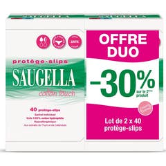 Saugella Cotton Touch Salva Slips 2x40uds