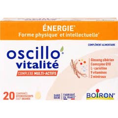 Boiron Oscillo' Vitalité Naranja 20comp