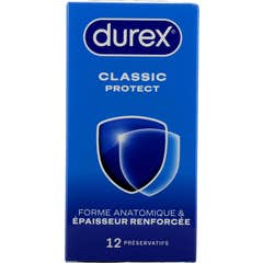 Durex Classic Protect Preservativos 12 uds