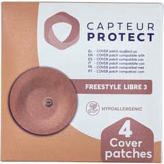 Capteur Protect Parche Freestyle Libre 3 Carne 4 uds