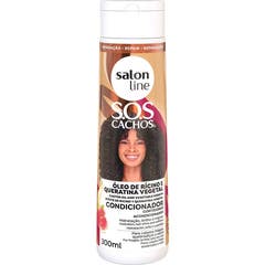 Salon Line Sos Condicionador Ricino e Queratina 300ml