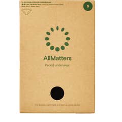 Allmatters Cueca Menstrual Bikini Fluxo Moderado S 1 Unidade