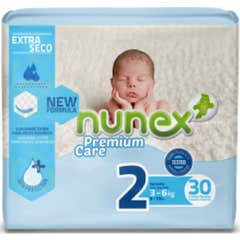 Nunex Pack Pañales Talla 2 3-6Kg 30uds