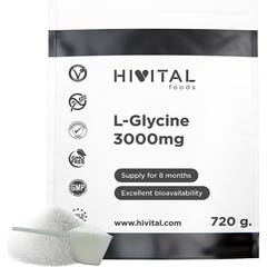 HIVITAL Glicina pura 3000 mg 720 g