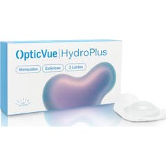 Opticvue Hydroplus Lentillas Mensuales 3 uds