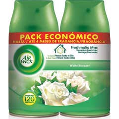 Air Wick Freshmatic Ambientador Recambio White Bouquet 2x250ml