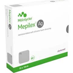 Mepilex Ag Antimikrobielles Pflaster 10x10 cm 3 Stk.