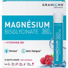 Granions Magnesio Bisglicinato 360mg 10x25 ml