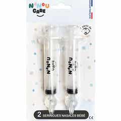 Nanou Care Jeringas Nasales Bebé 2x10 ml