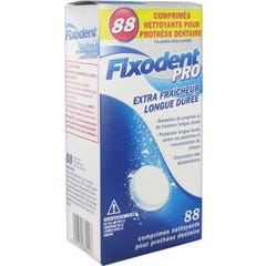 Fixodent Pro Nettoyant Pour Appareil Dentaire 88 Comprimés