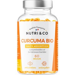 Nutri &amp; Co Turmeric 60 Capsules