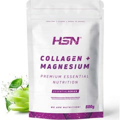 HSN Colágeno Hidrolizado + Magnesio 2.0 en Polvo Manzana 500g