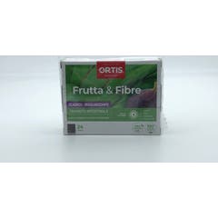 Ortis Fruits Et Fibres Programme 24 Cubes À Mâcher
