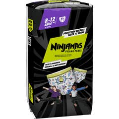 Dodot Ninjamas Pants 8-12 Años 27-43 Kg 9 uds