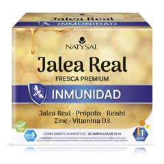 Natysal Royal Jelly Immunity Premium Ampuller 20 enheder