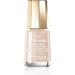 Mavala Mini Vernice Colorata Ivory Beige Beige Nail Cream Ivory 311 5ml