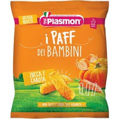 Plasmon Dry Snack Paff Calabaza y Zanahoria 15g