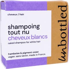 Unbottled Champú Sólido Tout Nu Cabellos Blancos 75 g