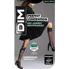 Dim Perfect Contention Media Negro Transparente T25D 1 Par