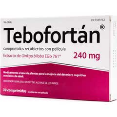 Tebofortán 240mg 30 comprimidos recubiertos