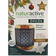 Naturactive Diffusore Epicea Ultrasuoni + Diffusione di pietre