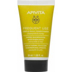 Apivita Mini balsamo per capelli giornaliero camomilla e miele 50ml
