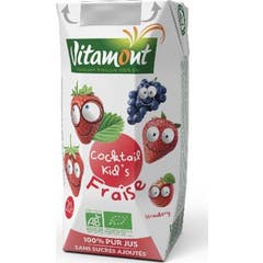 Vitamont Pack Zumo Fresa Bio 6x200ml