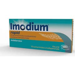 Imodium Rapid Loperamida 2mg 10comp