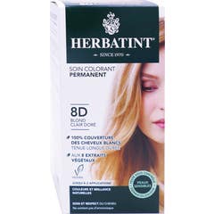 Herbatint 8D Tinta per capelli biondo-oro chiaro 150ml