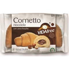 VIDAfree Cornetto Crema Avellanas Huevos Frescos Sin Gluten 60g