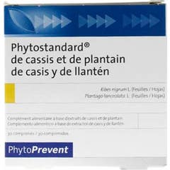 Pileje Phytostandard Casis Y Llantén 30 Comprimidos