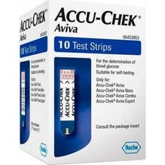 Accu-chek Aviva Medición Glucosa 10 Tiras