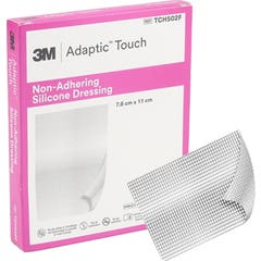 Adaptic Touch Medicazione non aderente in silicone 7,6x11cm 10uds
