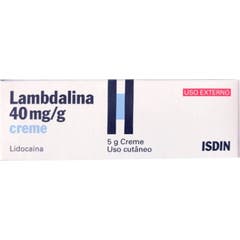 Isdin Lambdalina Lidocaína Creme 40mg/g 5g