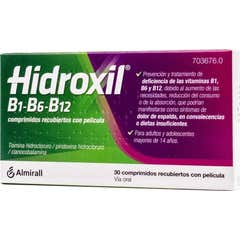 Hidroxil B1 B6 B12 30compr Recubiertos