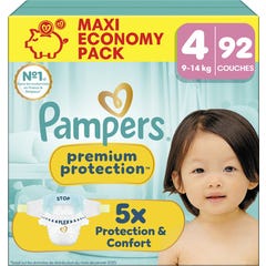 Pampers Premium Protection Diapers Size 4 9-14 kg 92 pcs