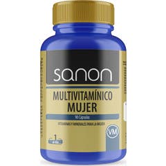 Sanon Multivitamínico Mujer 90caps