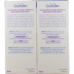Hydralin Pack Gel Limpiador Íntimo Diario 2x400 ml + 100 ml