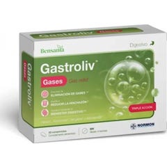 Bensania Gastroliv Lax Gases 60comp