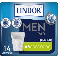 Lindor Men Pad Discreet 14 pezzi