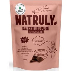 Natruly Oatmeal Chocolate Flavour Organic 500g
