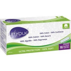 UNYQUE Box of 16 SUPER pads without applicator
