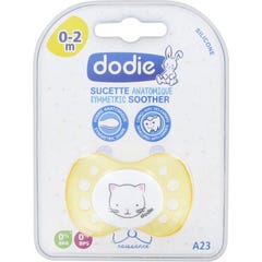 Dodie Soother Silicone Mixed Birth 0-2 Months